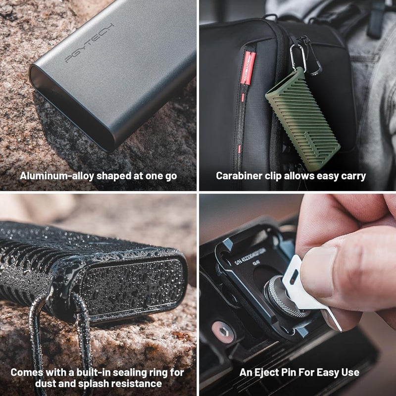 PGYTECH CreateMate USB 3.2 CFexpress A Card Reader 10GBps SD Card Reader for Photographer (CFexpress-A, Black) - Image 5